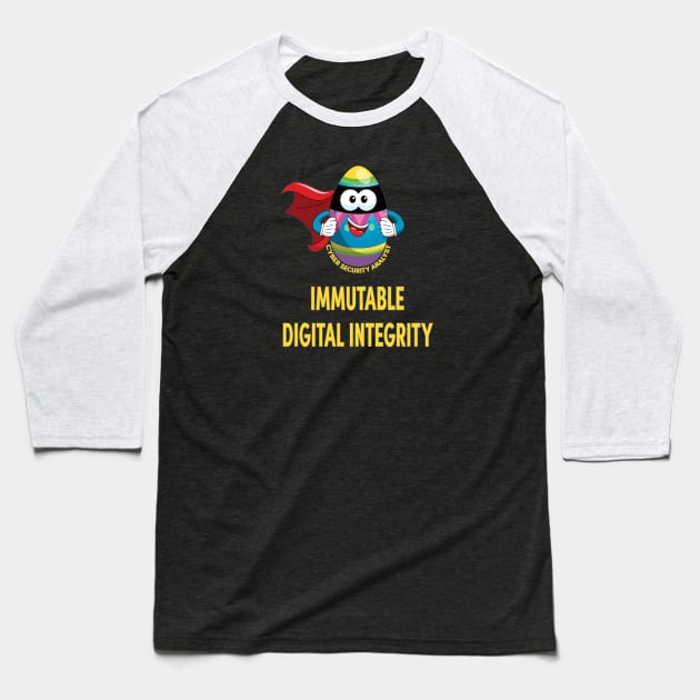 Cyber Security Analyst Baseball T-Shirt by UltraQuirky